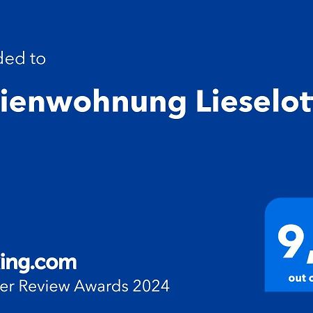 Ferienwohnung Lieselotte Diez Eksteriør bilde